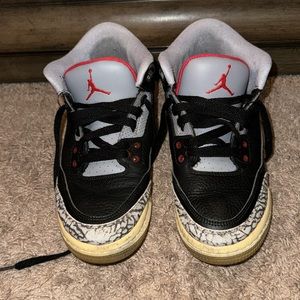 NIKE AIR JORDAN BLACK CEMENT 3